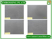 Embossed Steel Plates for Ostrich Skin