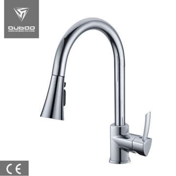 Modern pull out spray kitchen faucet