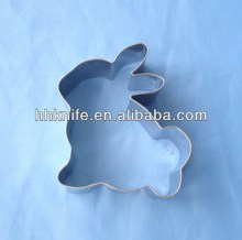 stainless steel rabbit shape Cookie Cutter