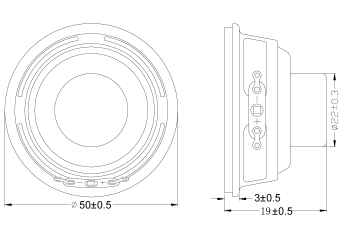 50mm speaker