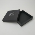 Custom Coaster Black Gift Box Packaging For Coasters