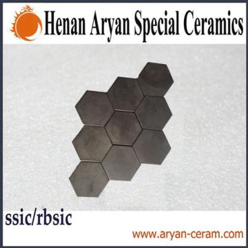 silicon carbide (ssic) hexagon plate ceramic armor