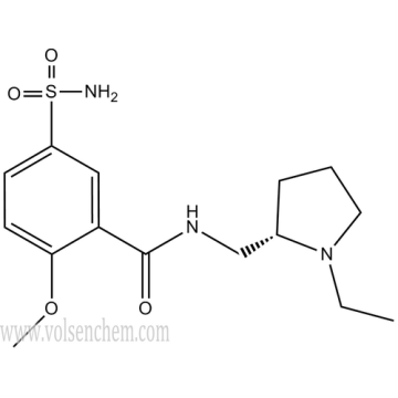 Cas 23672-07-3, Bột tinh thể trắng tinh khiết cao Levosulpiride