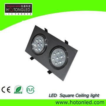 LED suqare Grille lamp  Epistar High power LED,high lumens