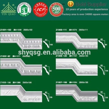 Designed Decorative Plaster Gypsum Sidelines For Matching Gypsum Corner