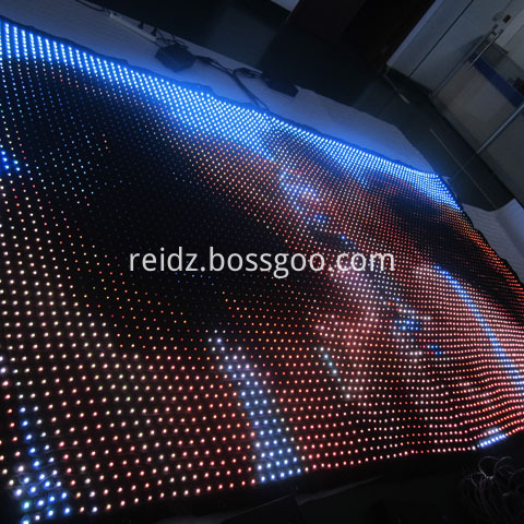 led video cloth curtain