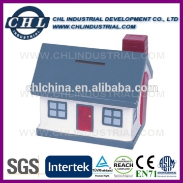 Promotional custom house shape money box