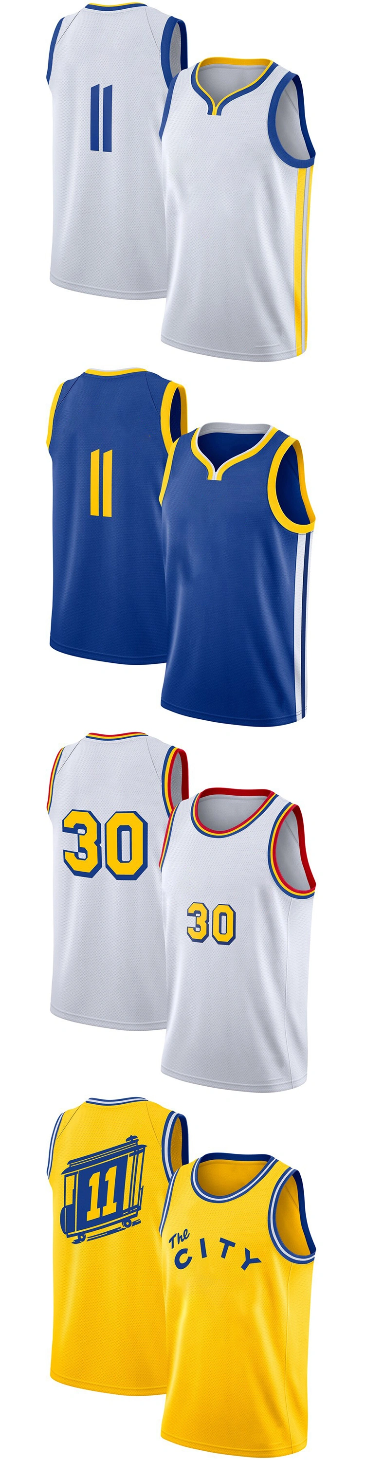 Custom Men Sports Basketball Uniforms Blank Basketball Jersey with Custom Design