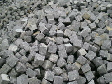 G654 cube stone,paving stone