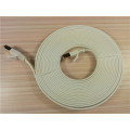 Falt Cat7 Ethernet Cable 30m White Color