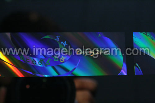 Hologram Master For Paralympic Games 2008