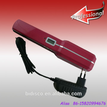 2015 good design ceramic electric cordless hair straightener