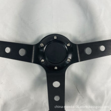 TRAPLY PVC Racing Steering Wheel with Speaker - Universal Car Accessory