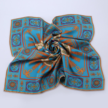 Wholesale 90x90 Designer Silk Twill Scarf