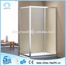 L shape sliding shower cubicles