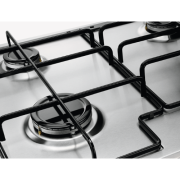 Zanussi Built-in Steel Gas Stove 4 Burner