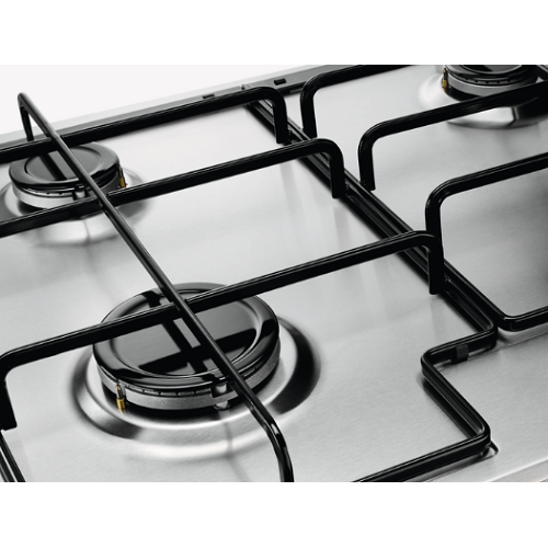 Zanussi Built-in Steel Gas Stove 4 Burner