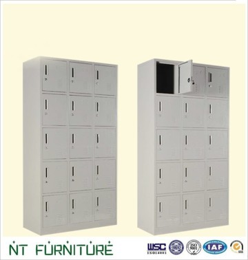 Stainless steel multifunction 15 doors locker