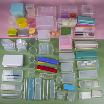 OEM Packing Transparent  Box With Logo Cusotm Small PP Card Holders Clear Mini Plastic Jewellery Box