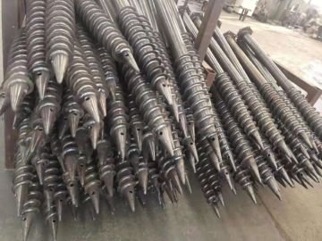 Ground Screw Piles For Photovoltaic Solar Mounting System