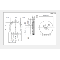 Potenziometro rotativo serie Rk10j