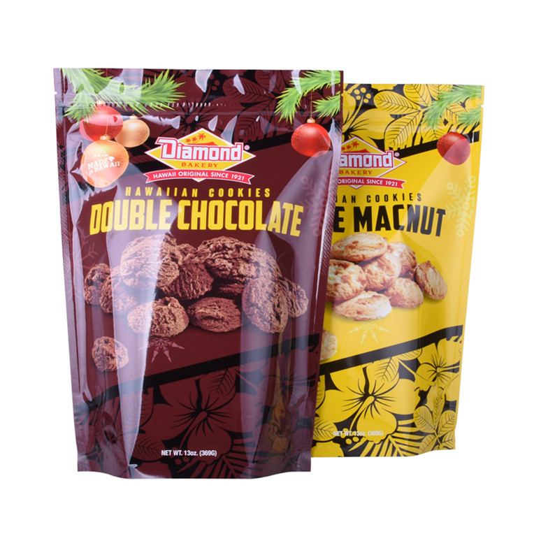 تصميم جديد للألومنيوم رقائق Ziplock Food Snack Bag zip bag
