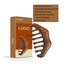 Sandalwood Scalp Massager Wooden Comb for Hair Growth