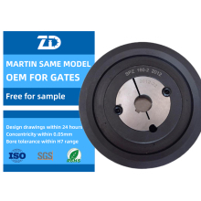 High Quality Cast Iron Taper Bore Pulleys and SPA SPB SPC SPZ V Synchronous Pulleys with Taper Bushes