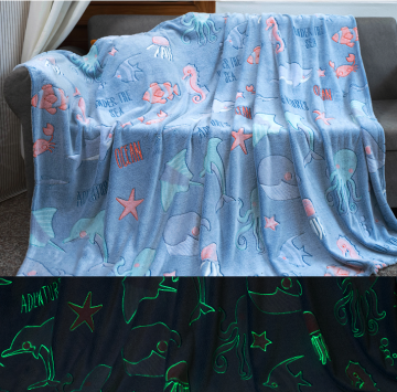 Underwater World Luminous Blanket