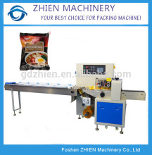 Touch screen and PLC control quick-served noodle packing machine
