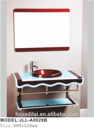 GLASS BASIN TEMPERED GLASS BASIN BATHROOM GLASS WASH BASIN