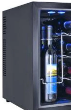 Thermoelectric Cooling Technology 8 Bottles Wine Chiller Cooler