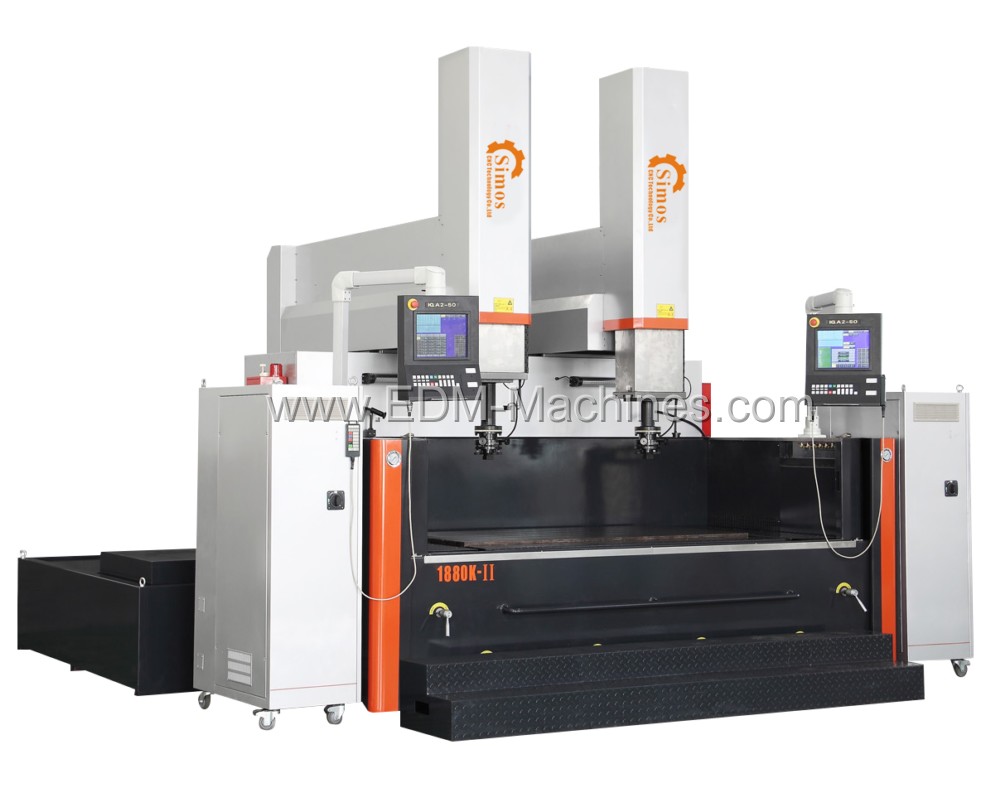 double spindle cnc edm sinker machine