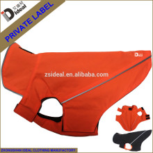 Mandarin collar nylon waterproof dog jacket