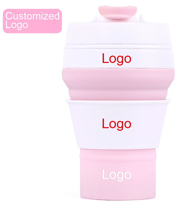 · Safety and health - foldable silicone cups are made of food grade silicone and food grade PP, FDA certificate,BPA free. Smooth inner wall, easy to clean, non - toxic, non - polluting, reusable. · Made from the same food-grade silicone as baby pacifiers; taste- and odourless, 100% BPA free, user-friendly, extremely heat & cold resistant, dishwasher & freezer safe · Our Reusable silicone coffee cup can customized LOGO ,color ,package as you want .So you can print your personal logo. · Kean folding cup suitable for all cold and hot drinks, soup or snacks; they will do very nicely as a wine camping cup or an unbreakable cup for kids or toddler; t`s a must have for hiking trips, vacations, office & school lunch, picnics, scout outings & sport events; ideal for having a safe, hygienic drink at a public water fountain, in your hotel room or camp site · Safe & Leakproof - Food grade silicone and BPA free material mean safe and healthy use for the whole family. uniquely designed airtight silicone seal effectively prevents leaks.