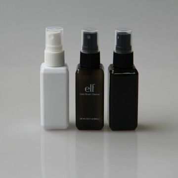 PET Spray Manufactural Square Recycled Plastic cream Bottle air pressure spray bottle