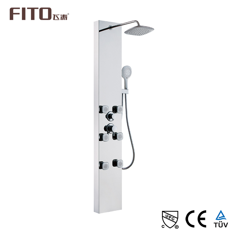 China Supplier Stainless Steel High Quality Shower Set Shower Panel Shower Column