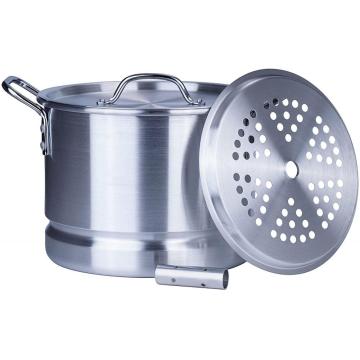 20 Quart Aluminum Tamale Steamer Pot