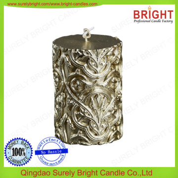 ivory pillar candles making 3x3