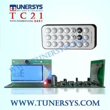 TC21 bluetooth usb fm tuner