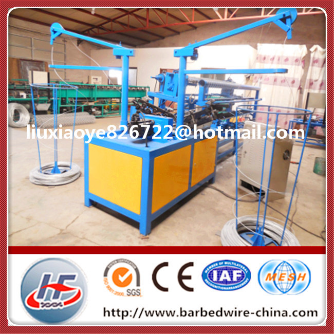 New Design Automatic Diamond Wire Mesh Fence Equipment,Fully-automatic Chain Link Fencing Machine