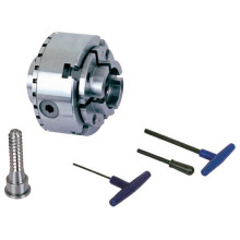 High-Quality Large Arbor spindle Accessories: 4-JAW Self-Centering Chuck Round Chuck