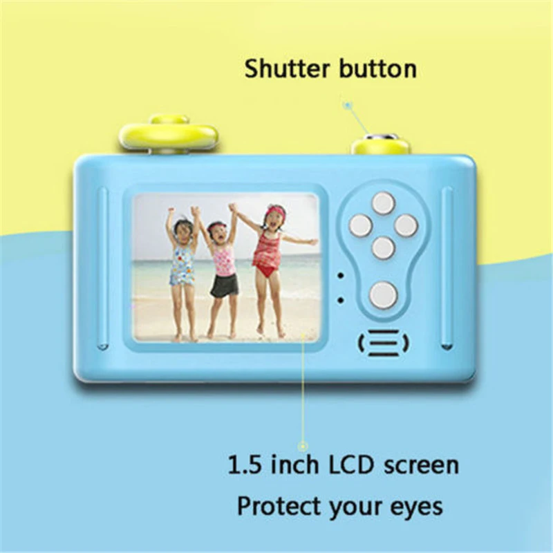 Mini Camera Children SLR Picture Toy Gift 1.5