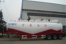 Cement Tanker Semitrailer with Fuhua axles for transportation China cement tanker