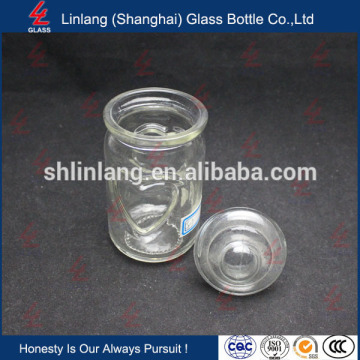 Wholesale Manufacturer Glass Bottle Glass Candle Holder with Lid