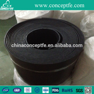 Graphite filled ptfe sheet black skived roll ptfe sheet