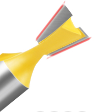 Professional Woodworking Tools: Dovetail Slotting, Tenoning, and Milling Router Bits