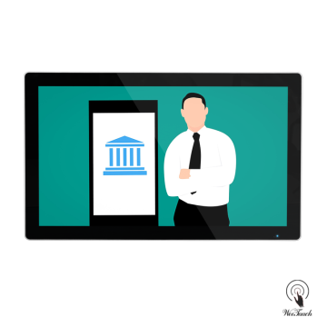 65 Inches Digital Information System for Bank