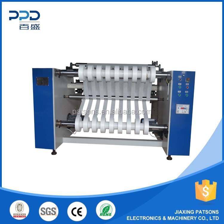 Semi-Automatic Electric Nonwoven Fabrics Slitter Rewinder Machine