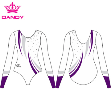 Thể dục dụng cụ Leotards đen